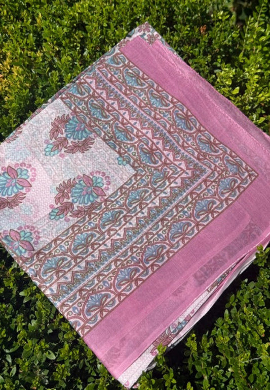 Pareo indio rosa