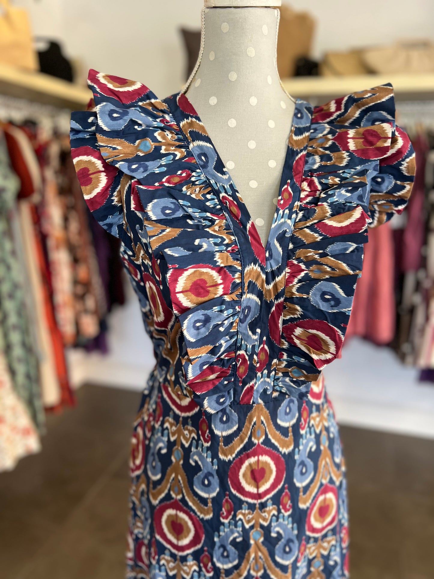 Vestido Elena Azul