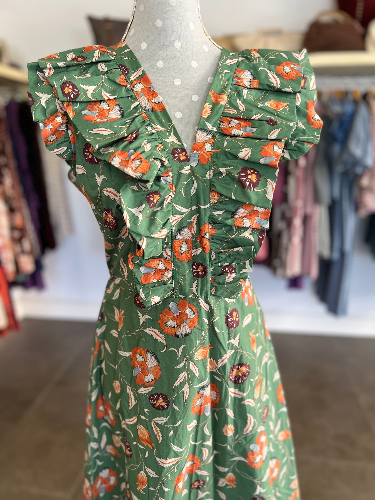 Vestido Elena Verde