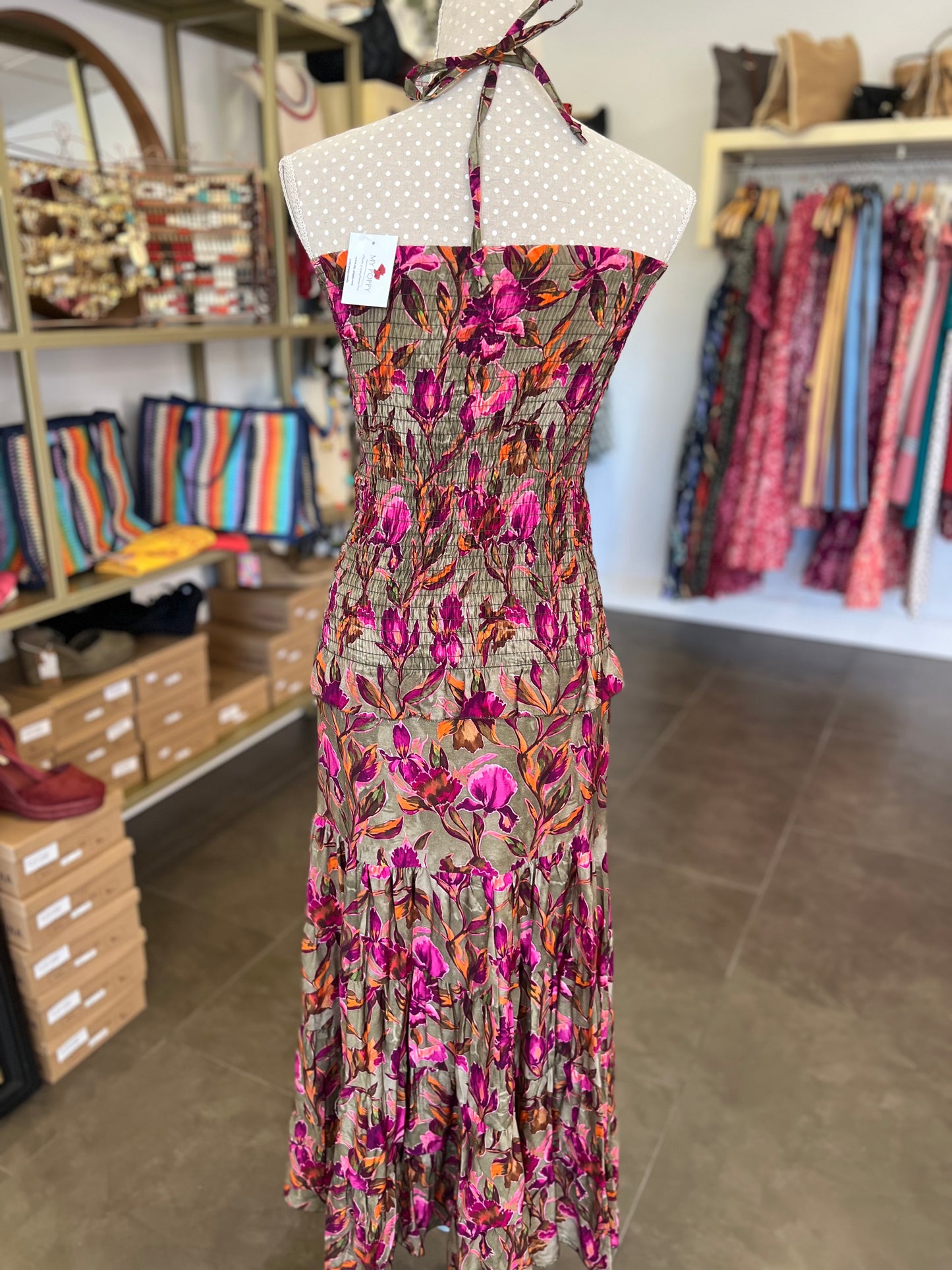 Vestido Mery verde