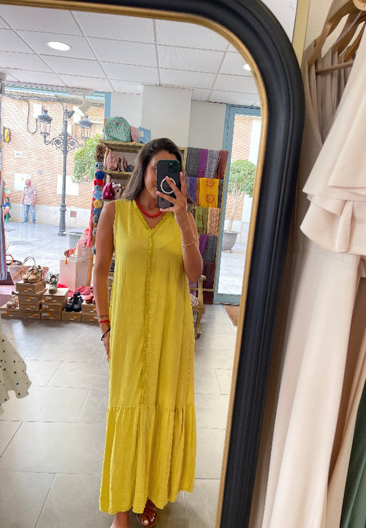 Vestido Alma Amarillo