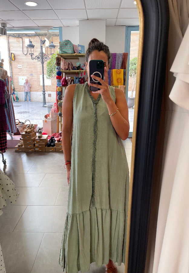 Vestido Alma Verde