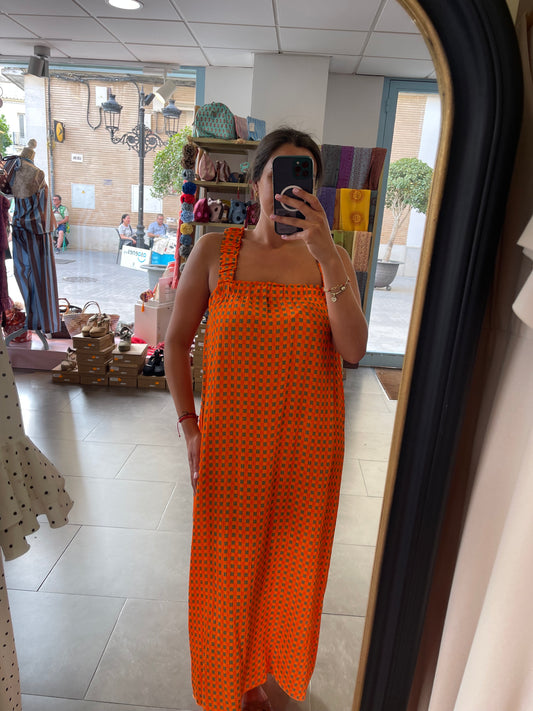 Vestido Bella Naranja