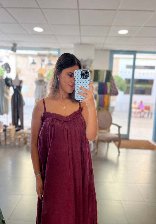Vestido Ali Burdeos