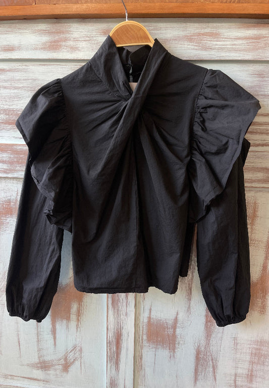 Camisa Victoria Negra