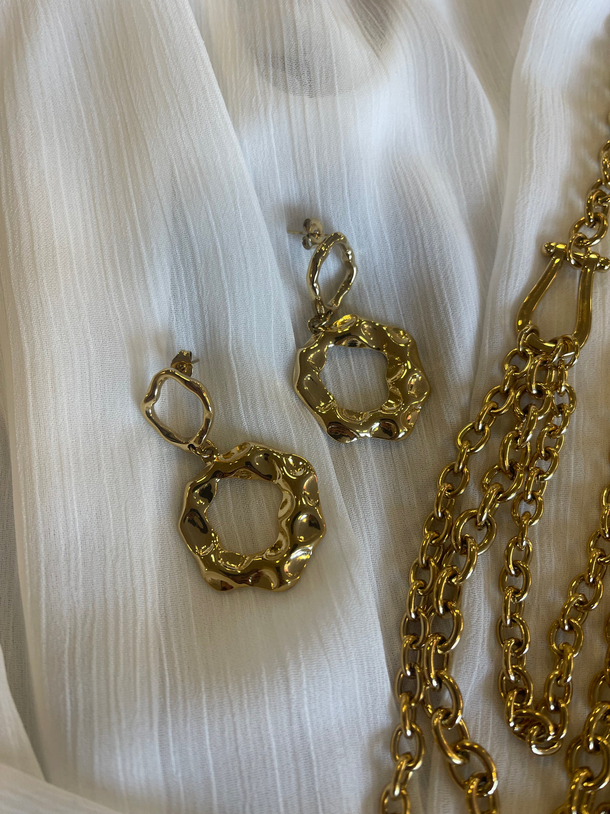Pendientes Aro Irregular