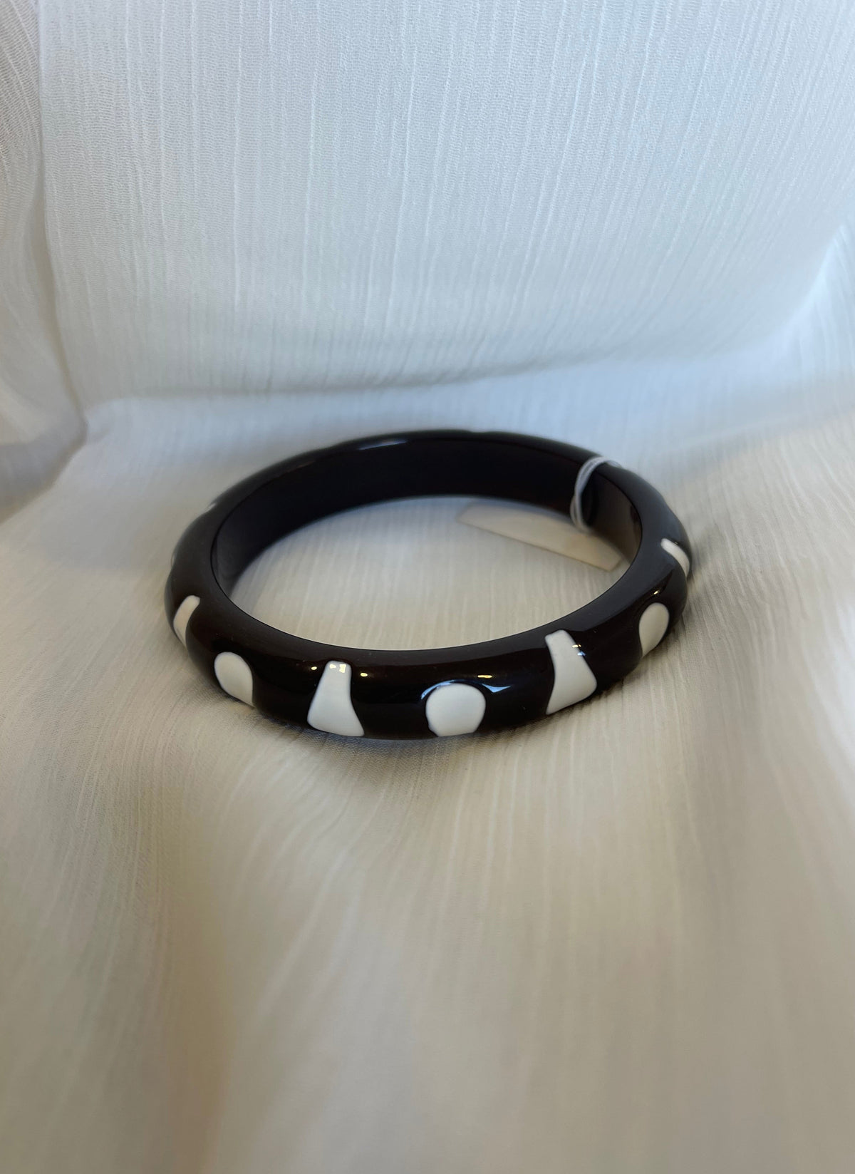 Pulsera Manchas Marrón y Blanco