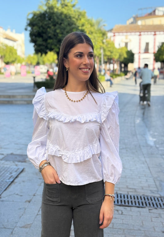 Blusa Alicia Blanca