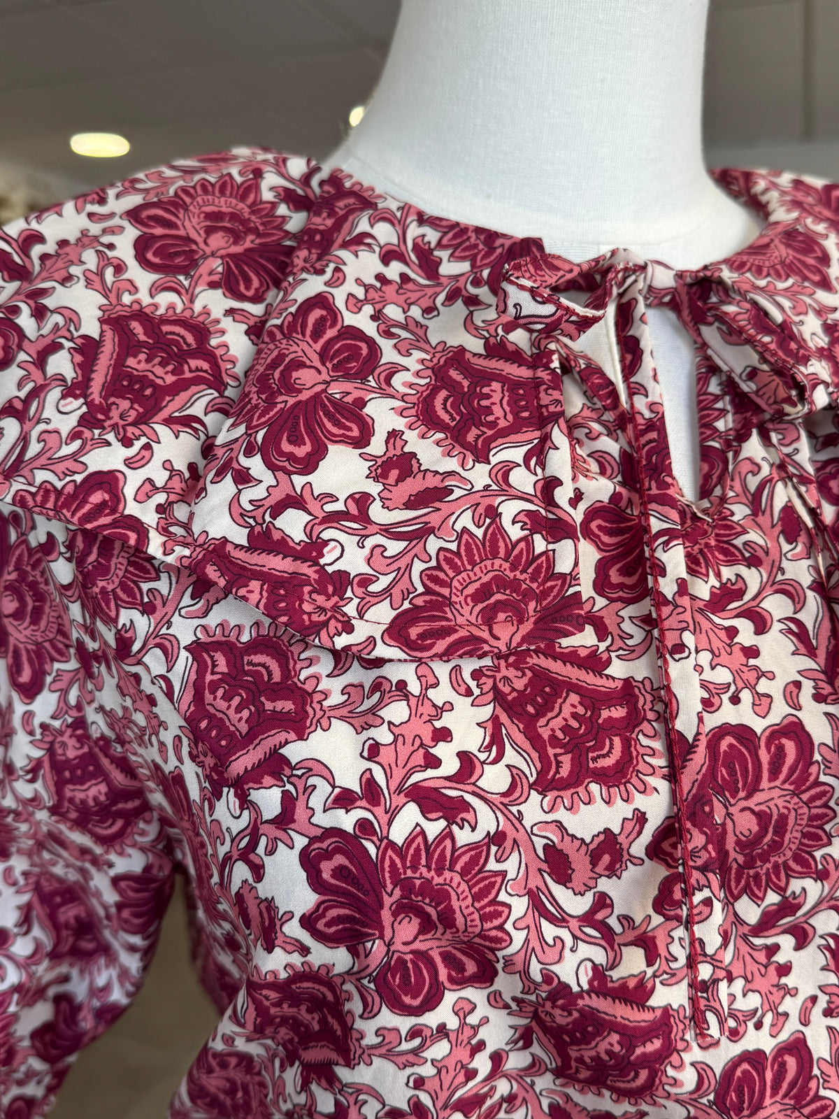 Blusa María Fondo Beige