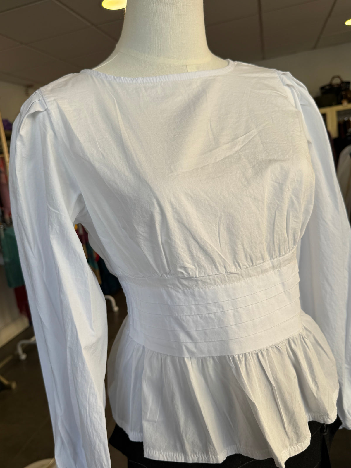 Blusa Ania blanca