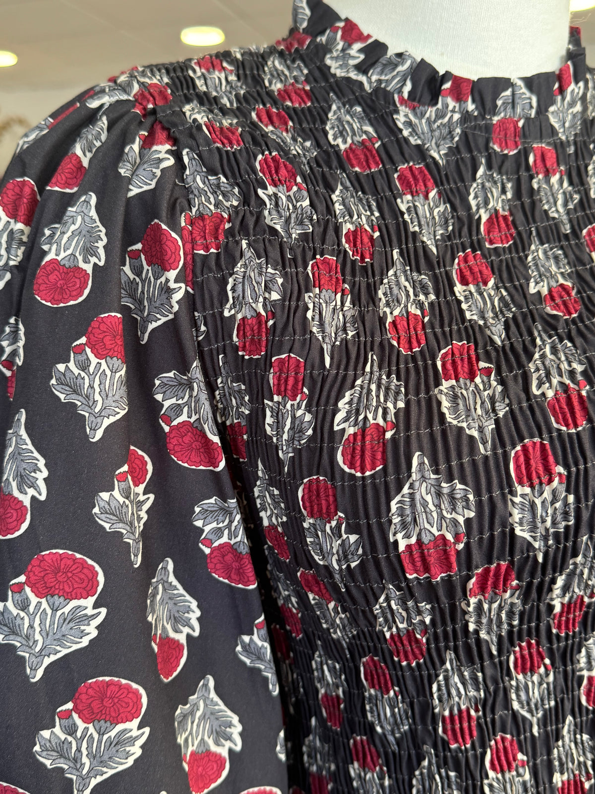 Blusa Clavel Negra