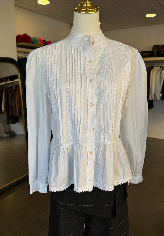 Blusa Aretes blanco