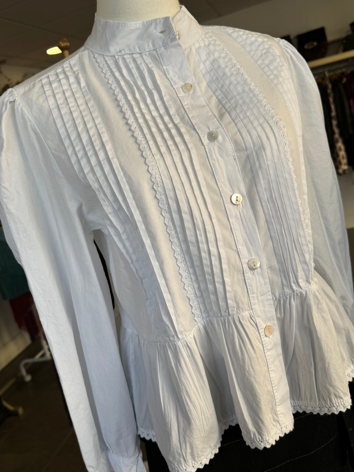 Blusa Aretes blanco