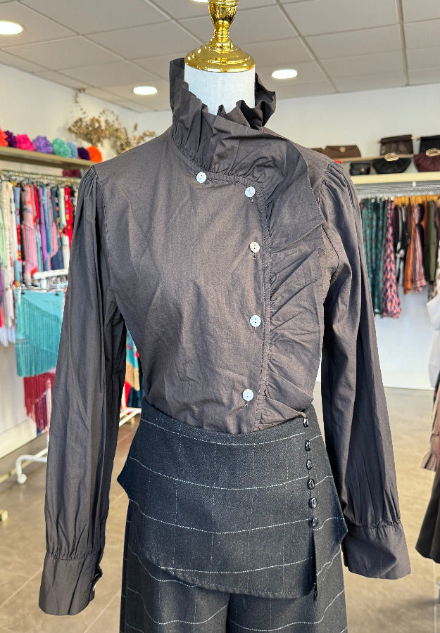 Camisa rey marron chocolate