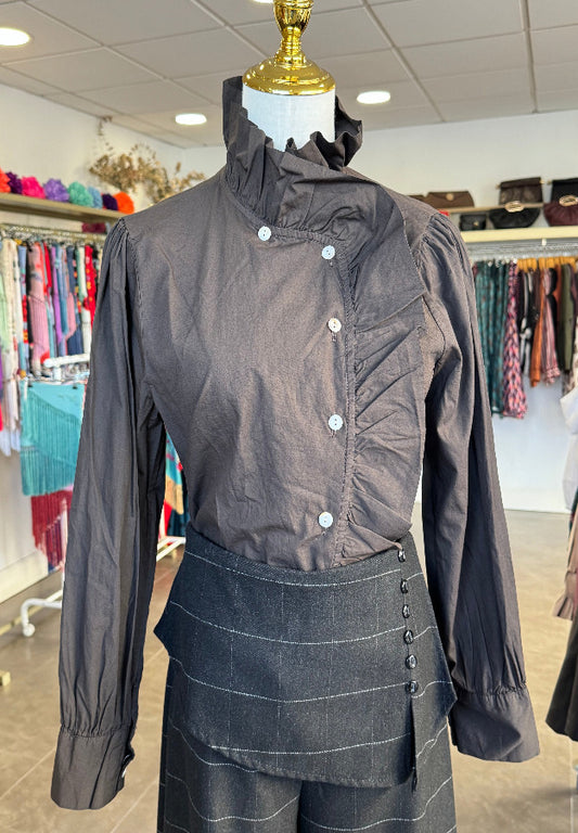 Camisa rey marron chocolate