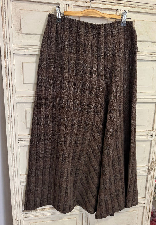 Falda Pepa marron